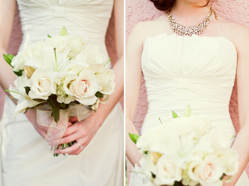 Black & White Art Inspired Wedding via TheELD.com