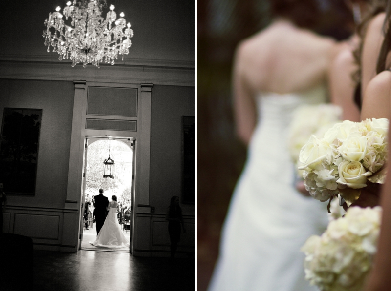 Black & White Art Inspired Wedding via TheELD.com