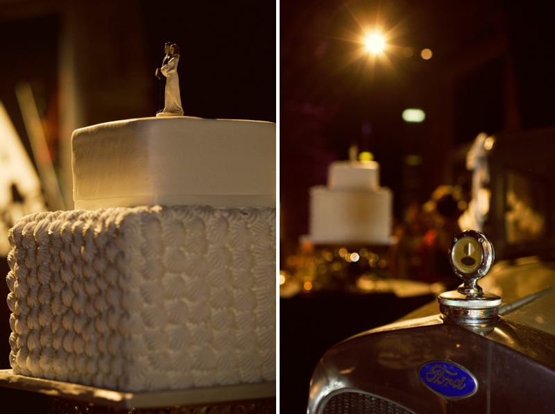 Black & White Art Inspired Wedding via TheELD.com