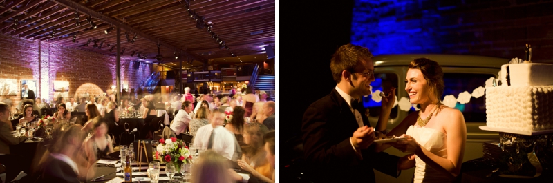 Black & White Art Inspired Wedding via TheELD.com