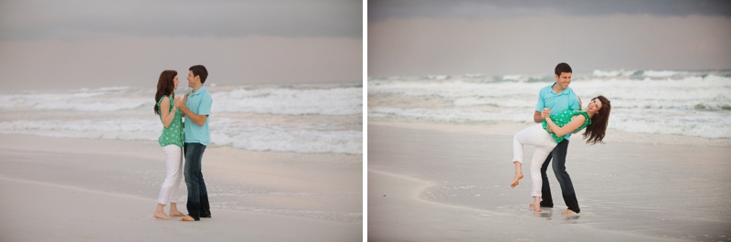 A Beach & Books Engagement Session A Beach & Books Engagement Session via TheELD.com