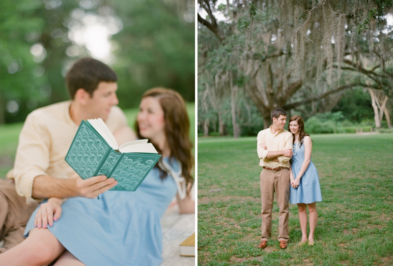 A Beach & Books Engagement Session A Beach & Books Engagement Session via TheELD.com
