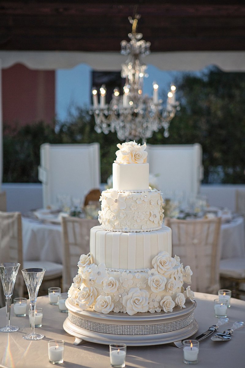A Modern Glam Sparkle and White Destination Wedding via TheELD.com