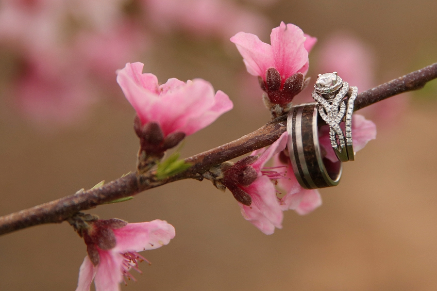 Peach Inspired Southern Wedding Ideas via TheELD.com