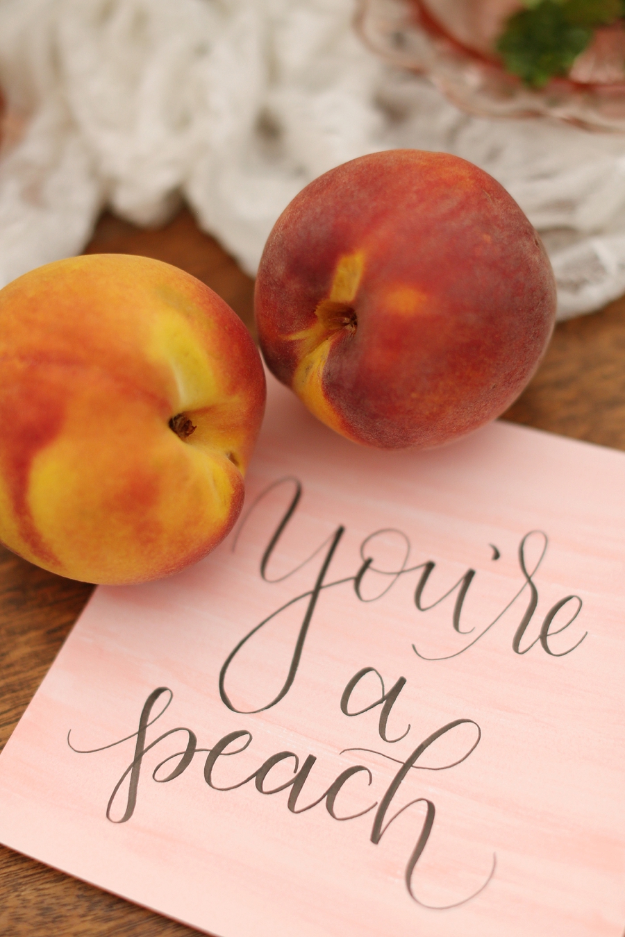 Peach Inspired Southern Wedding Ideas via TheELD.com