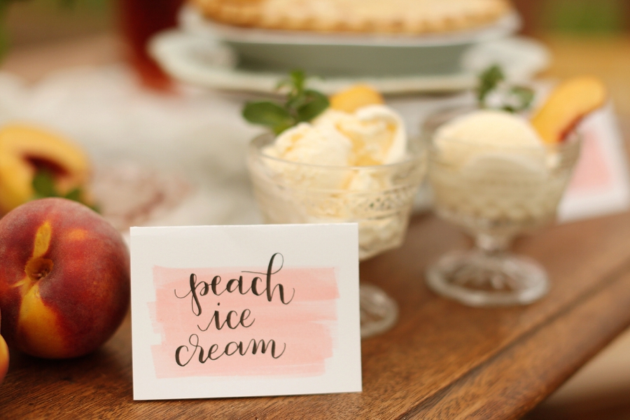 Peach Inspired Southern Wedding Ideas via TheELD.com