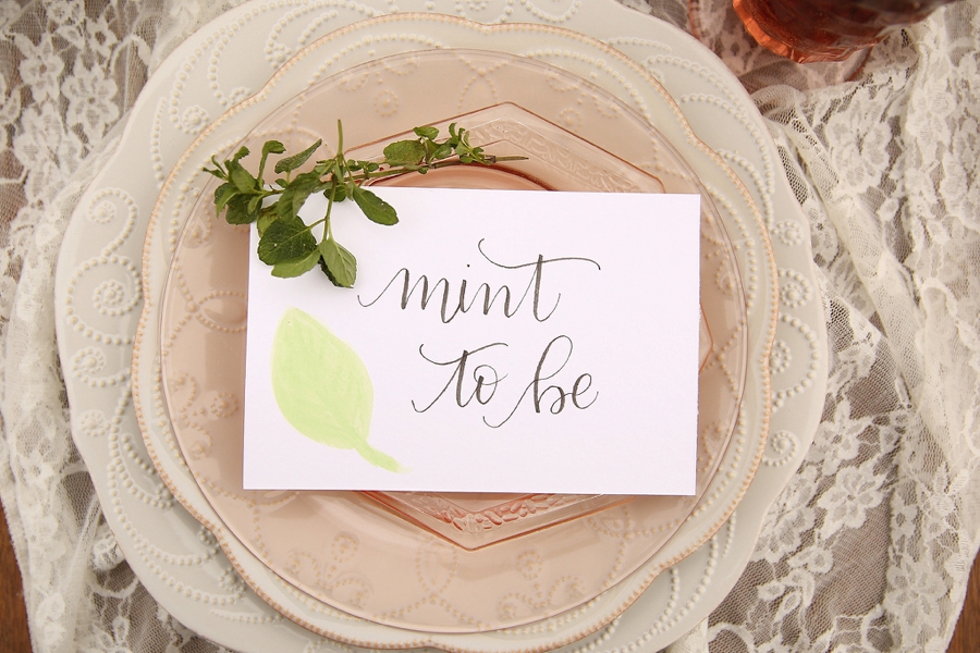 Peach Inspired Southern Wedding Ideas via TheELD.com