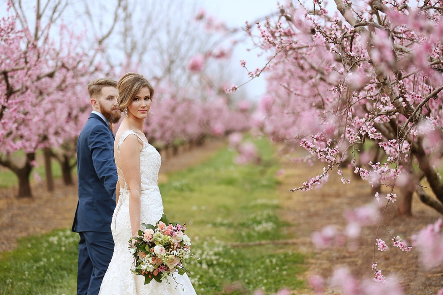 Peach Inspired Southern Wedding Ideas Peach Inspired Southern Wedding Ideas via TheELD.com
