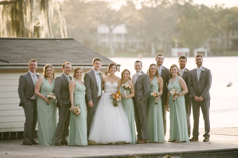 Old Florida Inspired Wedding in Winter Park via TheELD.com
