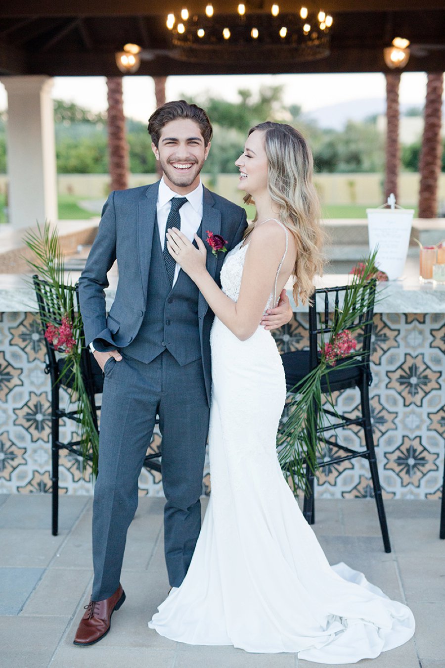 Colorful & Elegant Spanish Inspired California Wedding Ideas via TheELD.com