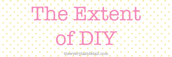 {Thursday Tips} The Extent of DIY via TheELD.com