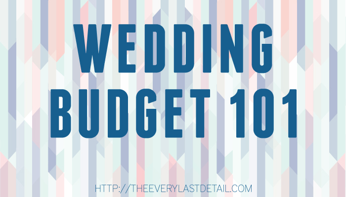 Wedding Budget 101 via TheELD.com