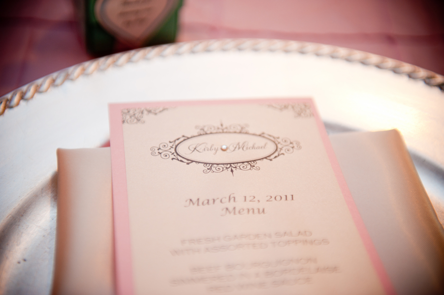Modern Pink & Aqua Wedding  via TheELD.com