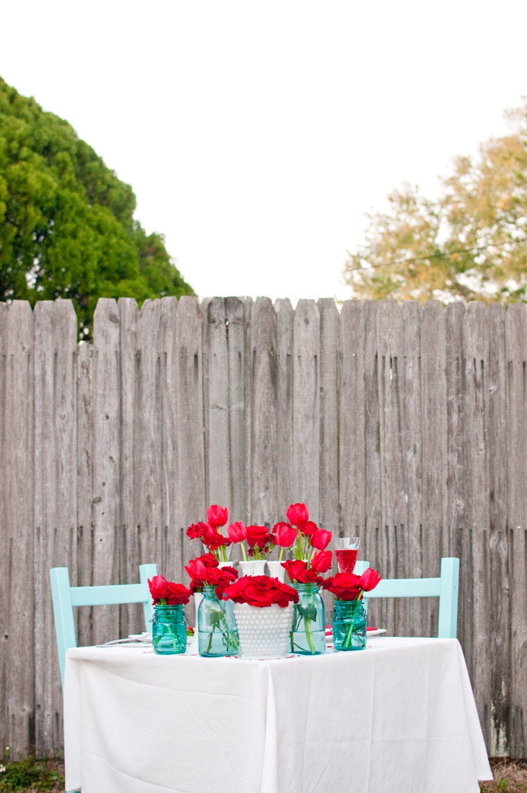 Valentines Day DIY Dinner Date Inspiration via TheELD.com