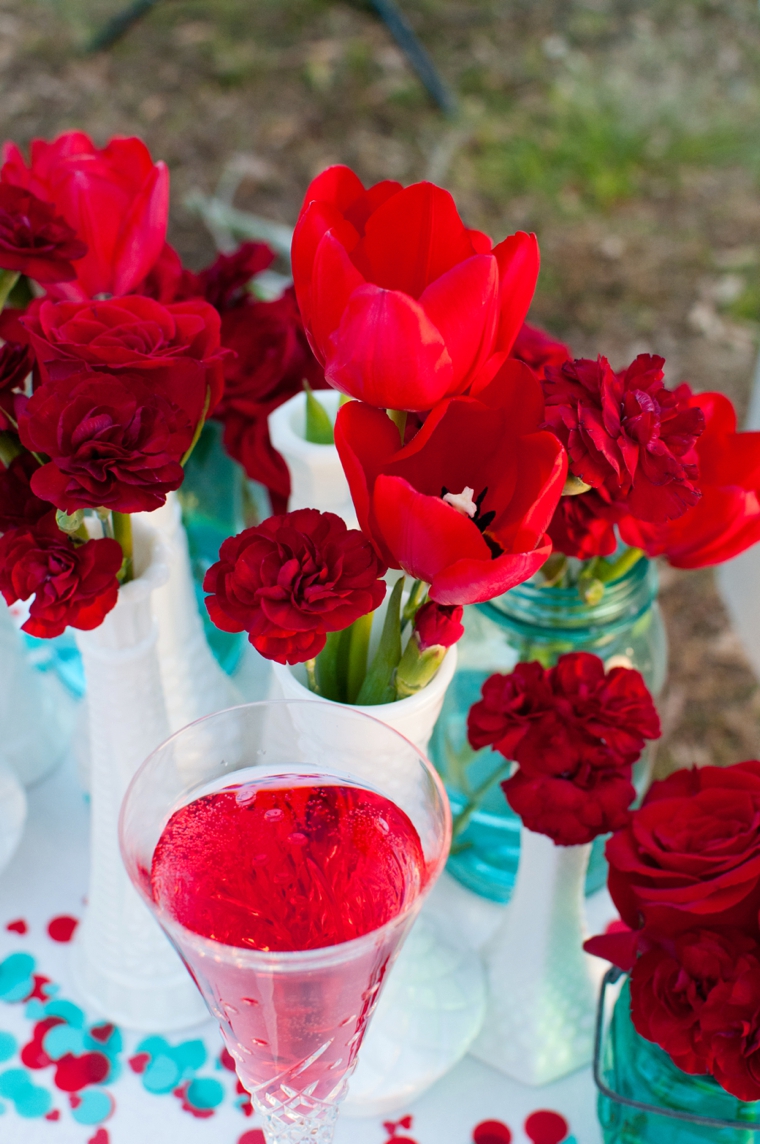 Valentines Day DIY Dinner Date Inspiration via TheELD.com