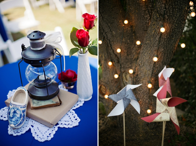 Red, White & Blue Dutch & American Inspired Wedding  via TheELD.com