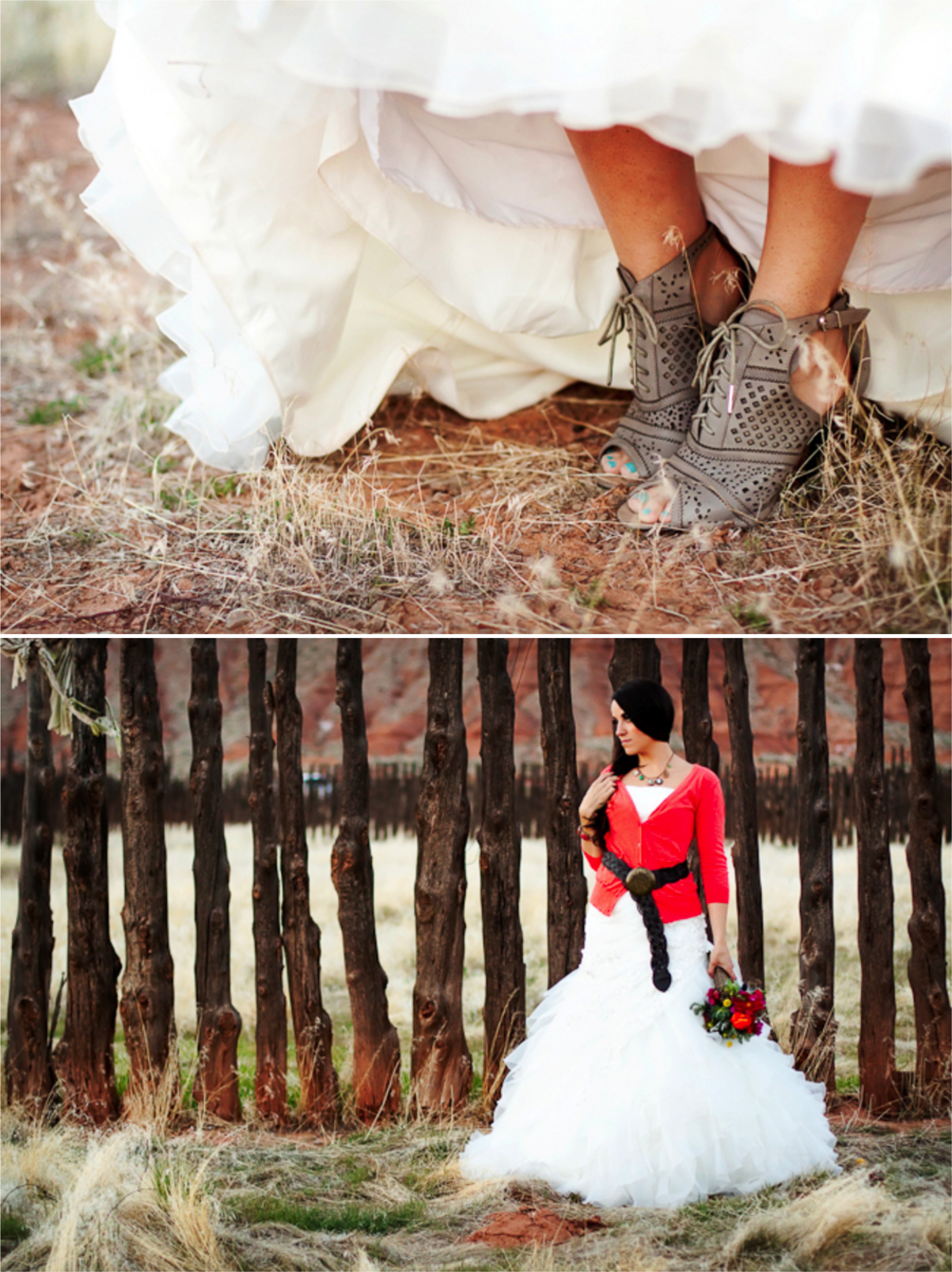 Boho Chic & Natural Wedding Inspiration via TheELD.com