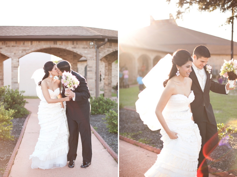 Modern White Houston Wedding via TheELD.com