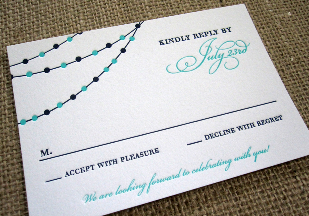 How To Fill Out A Reply To A Wedding Invitation - Que Mashdez