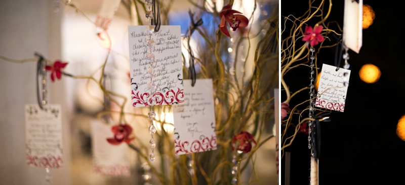 Elegant Red North Carolina Wedding via TheELD.com