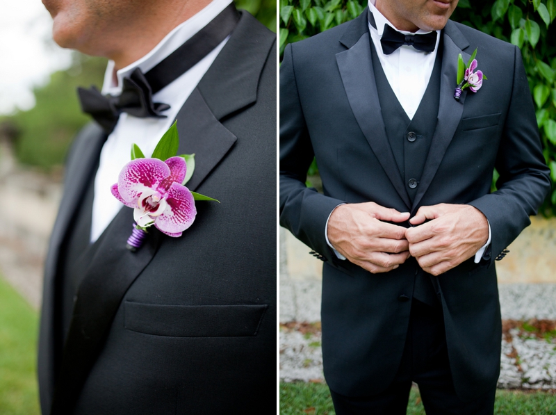 Glamorous Purple & White Miami Wedding At The Vizcaya via TheELD.com