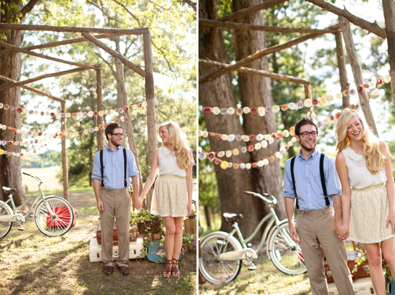 Vintage & Southern Wedding Inspiration via TheELD.com