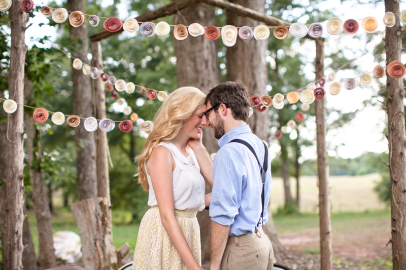 Vintage & Southern Wedding Inspiration via TheELD.com