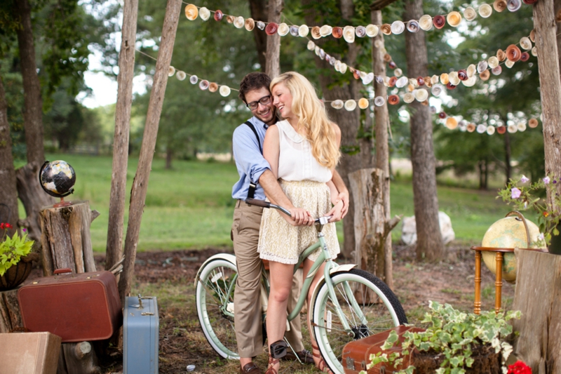 Vintage & Southern Wedding Inspiration via TheELD.com