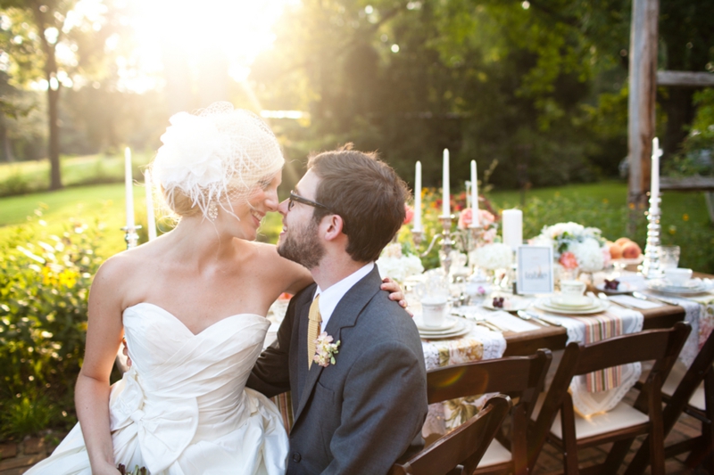 Vintage & Southern Wedding Inspiration via TheELD.com