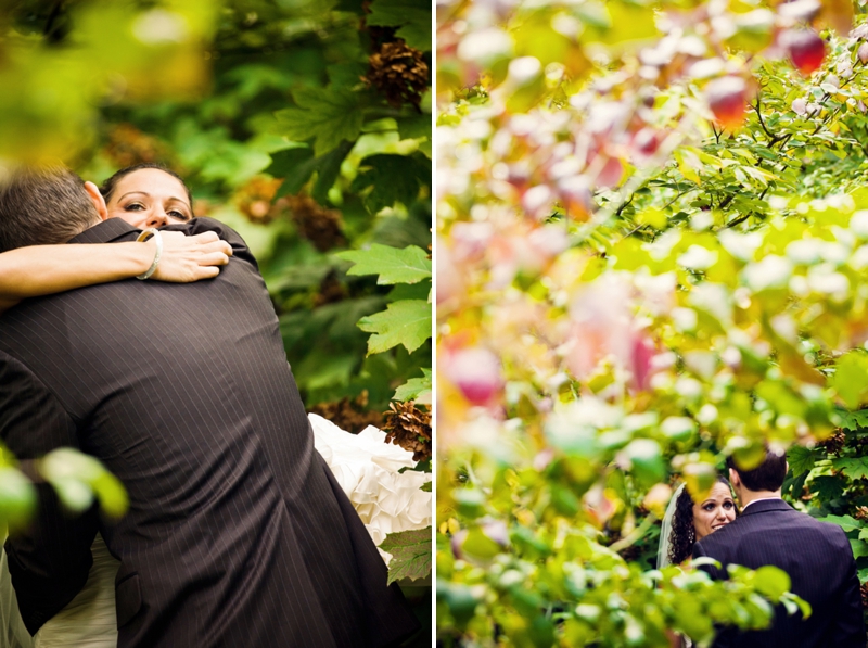 Modern, Elegant Green & Brown Fall Wedding via TheELD.com