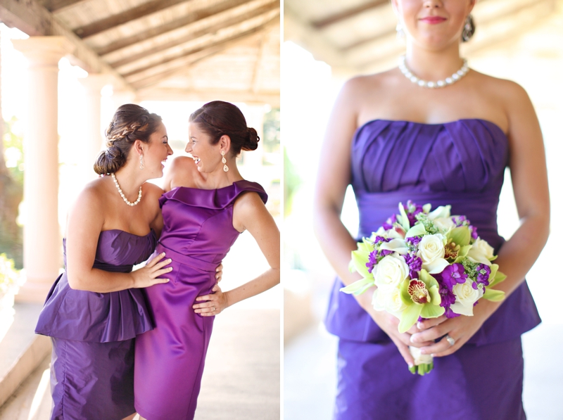 Modern Baroque Purple & Green Wedding Inspiration via TheELD.com