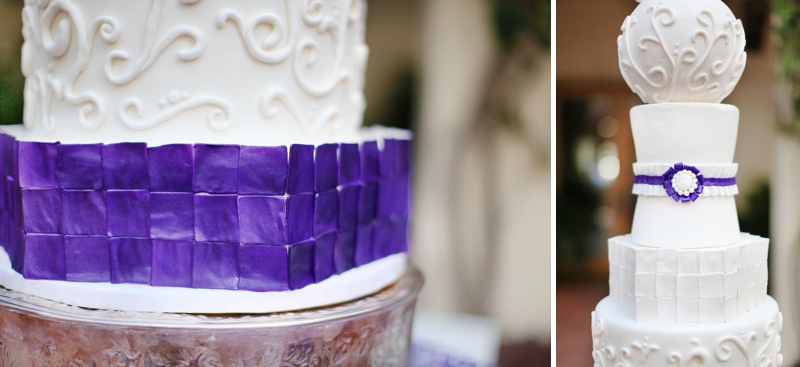 Modern Baroque Purple & Green Wedding Inspiration via TheELD.com