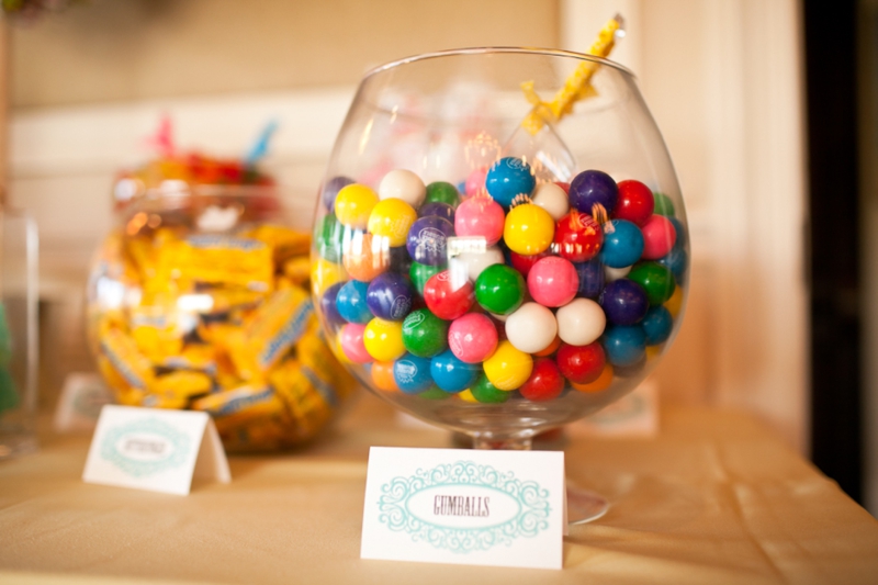 Pink, Aqua & Yellow Wedding By Flaire Weddings via TheELD.com