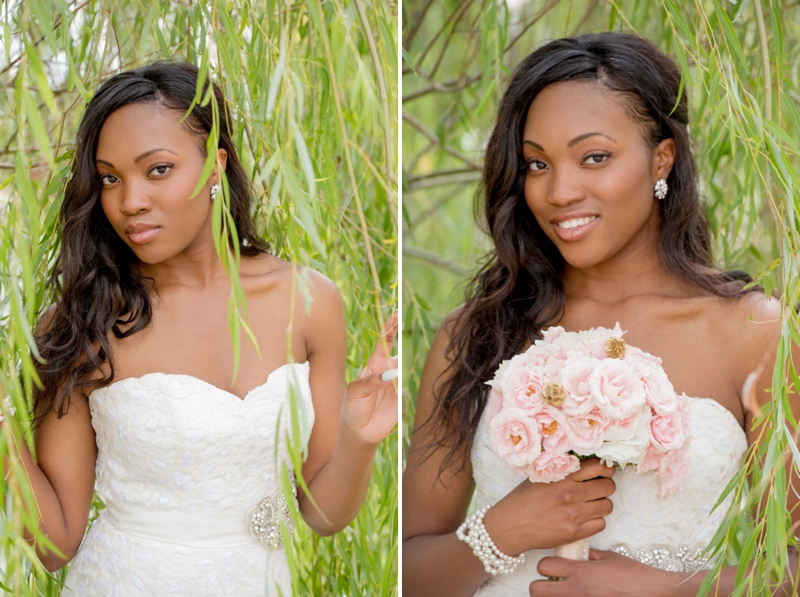 Pink, Mint & Gold Wedding Inspiration via TheELD.com