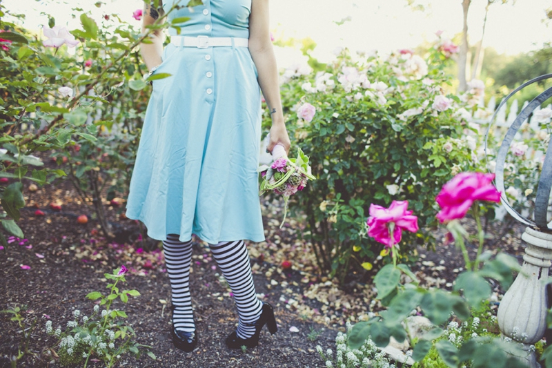 Eclectic Alice In Wonderland Wedding Inspiration via TheELD.com