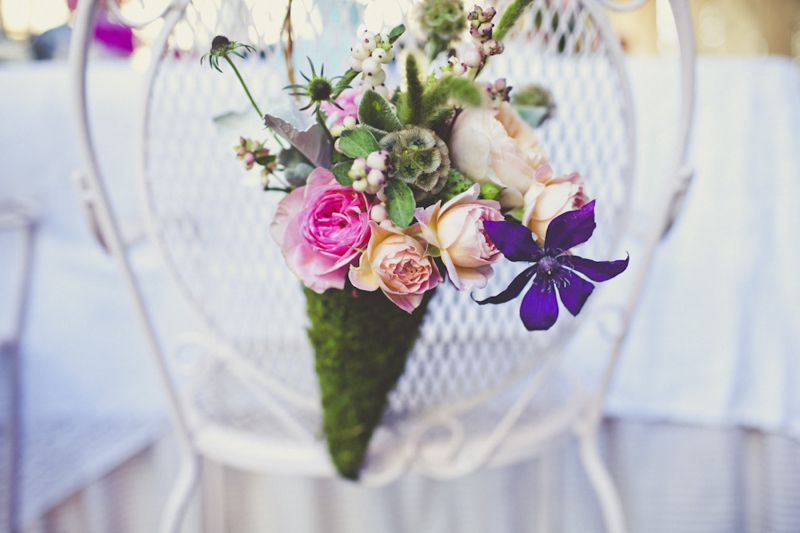 Eclectic Alice In Wonderland Wedding Inspiration via TheELD.com