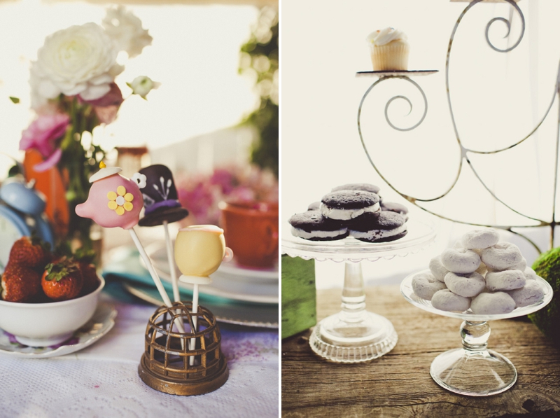 Eclectic Alice In Wonderland Wedding Inspiration via TheELD.com