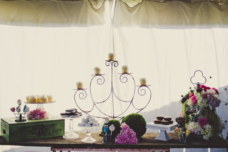 Eclectic Alice In Wonderland Wedding Inspiration via TheELD.com