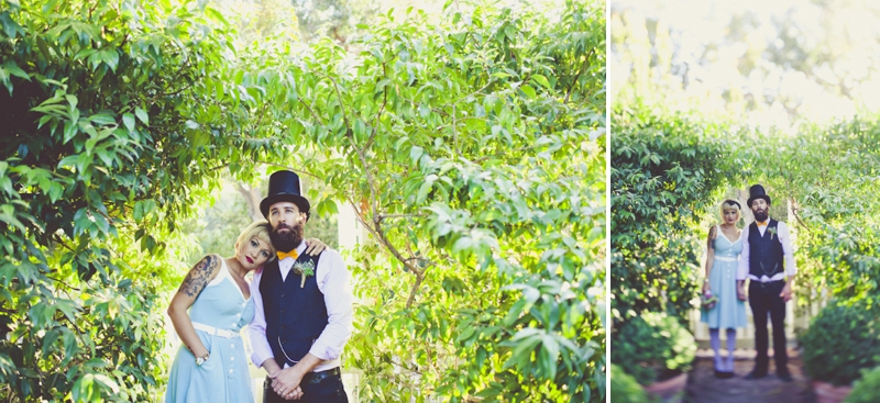 Eclectic Alice In Wonderland Wedding Inspiration via TheELD.com