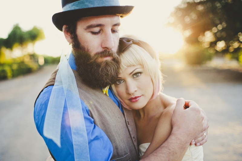 Eclectic Alice In Wonderland Wedding Inspiration via TheELD.com