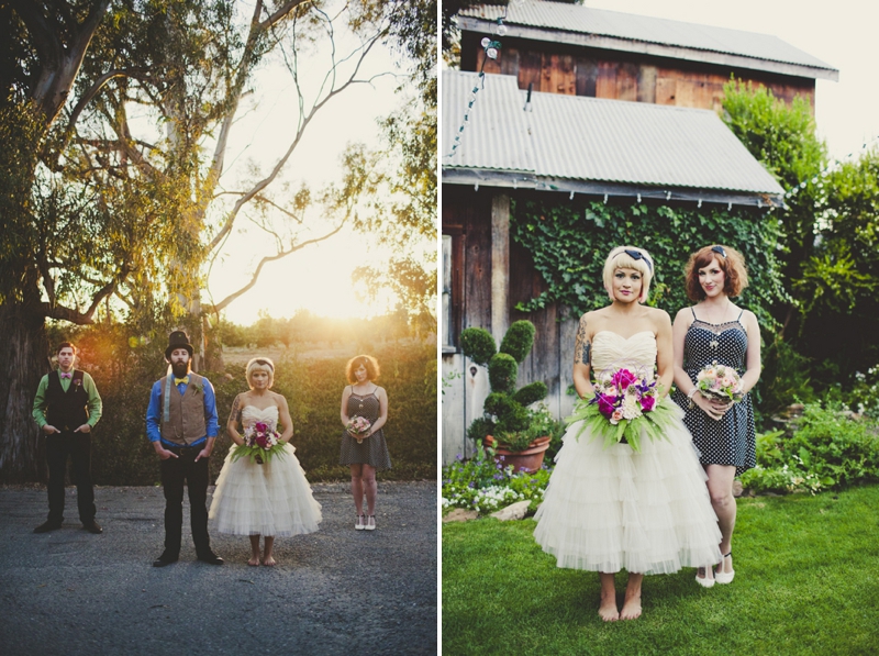 Eclectic Alice In Wonderland Wedding Inspiration via TheELD.com