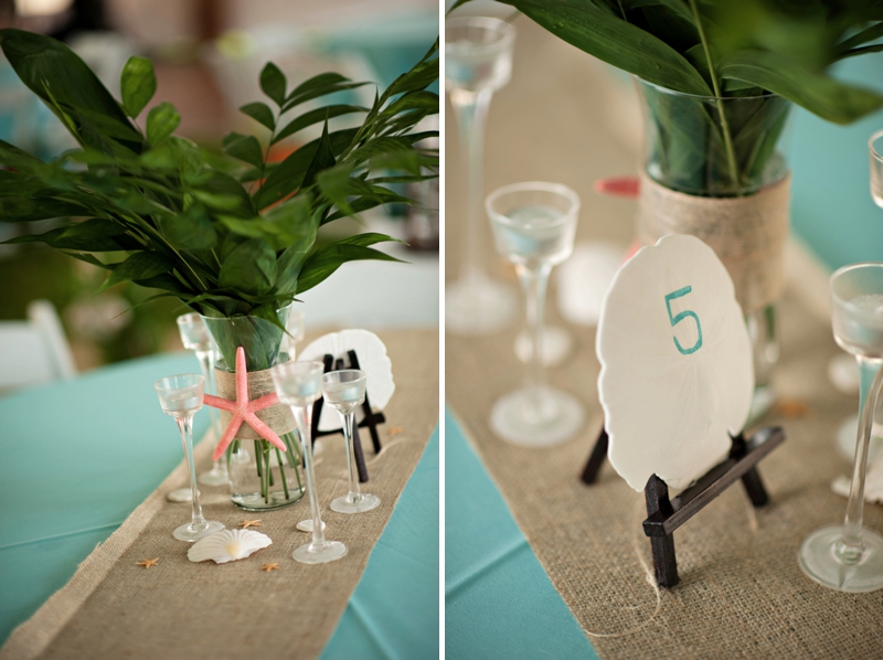 Aqua Florida Beach Wedding via TheELD.com