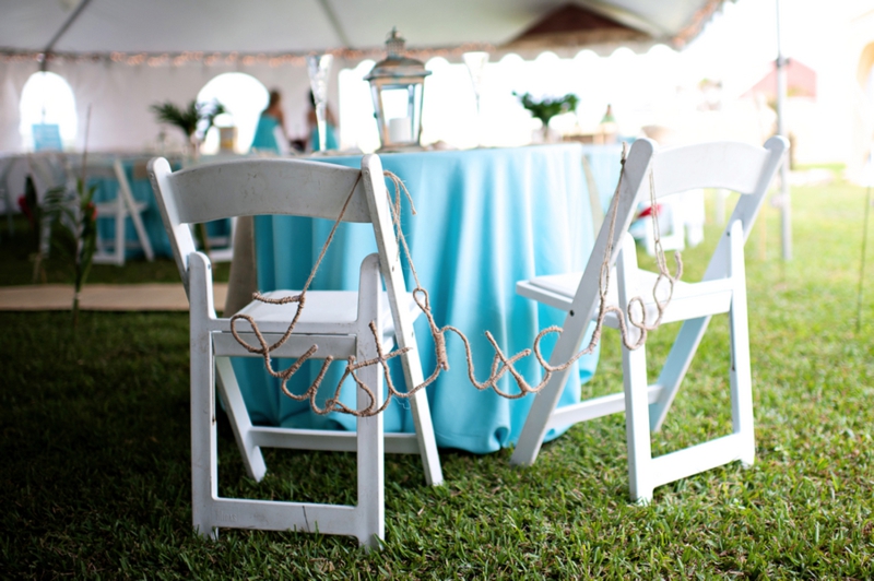 Aqua Florida Beach Wedding via TheELD.com