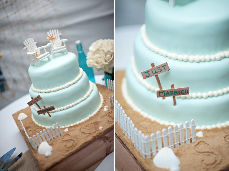 Aqua Florida Beach Wedding via TheELD.com