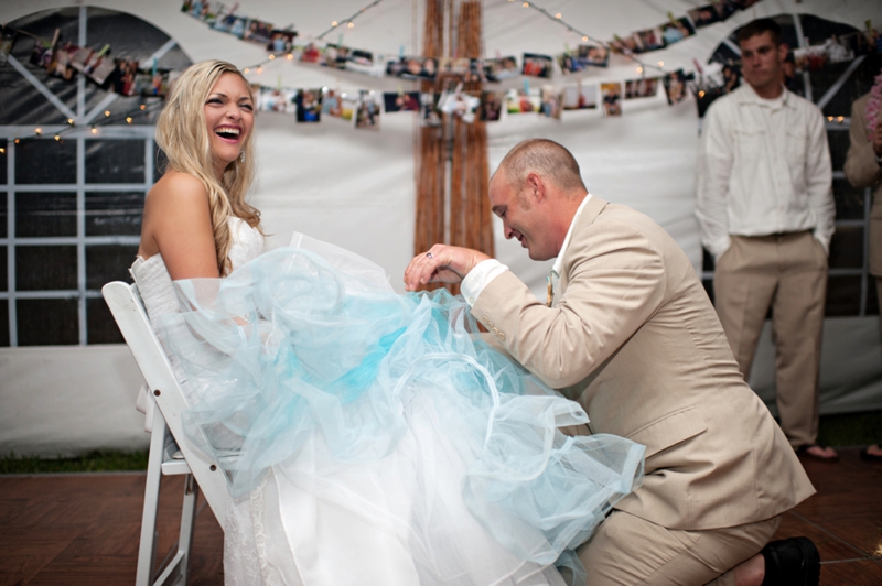 Aqua Florida Beach Wedding via TheELD.com