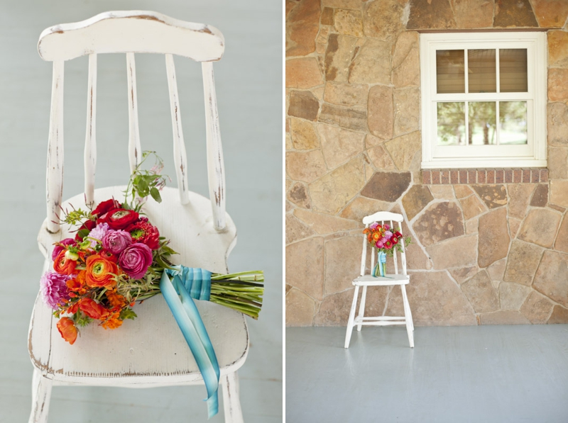 Colorful Fall Wedding Inspiration  via TheELD.com