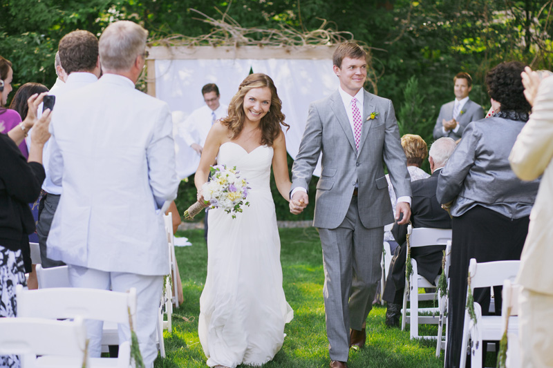 Handcrafted Backyard Cleveland Wedding via TheELD.com