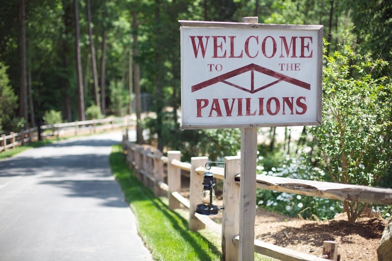 Purple & Green Rustic North Carolina Wedding  via TheELD.com