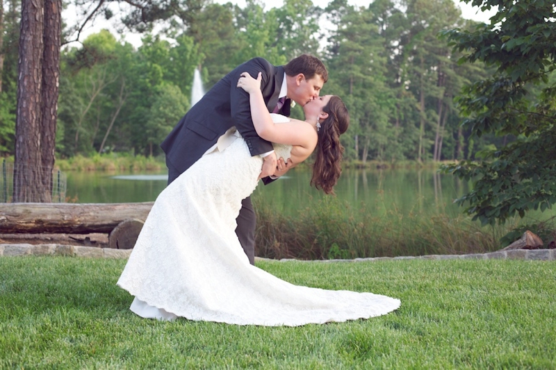 Purple & Green Rustic North Carolina Wedding  via TheELD.com