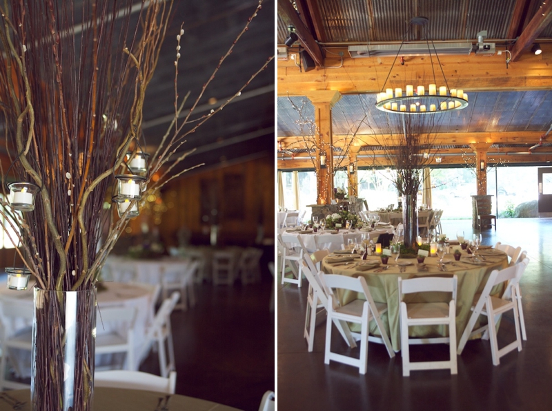 Purple & Green Rustic North Carolina Wedding  via TheELD.com